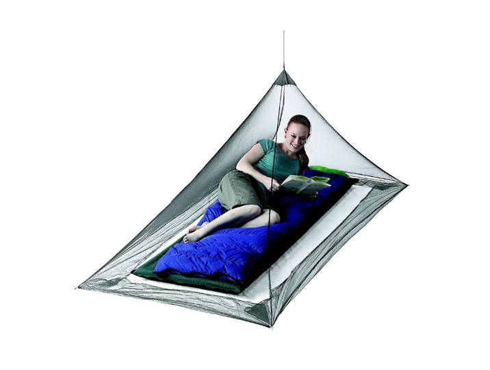 Moskitonetz SEA TO SUMMIT Single , transparent (bunt), B:100cm H:120cm, Schädlingsschutznetze, Moskitonetz, Mosquito Netz Single