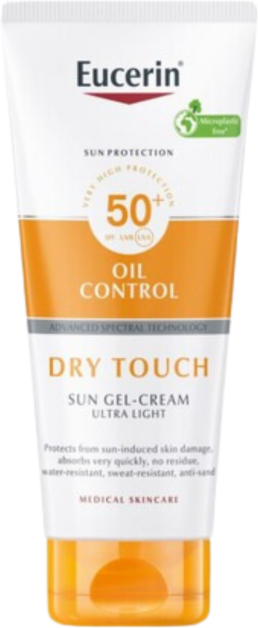 Eucerin Sun Oil Control Gel-Creme Toque Seco FPS50+ 200ml