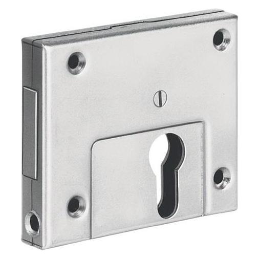 Amf Riegelschloss 49 DIN links / rechts BB mit Winkelschliessblech Dornmass 60 mm (11262)