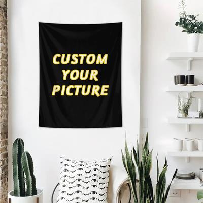 Uplift Picks Personalized Custom Tapestry Banner With Photo Logo Text For Events And Home Decor vertical 300x180cm