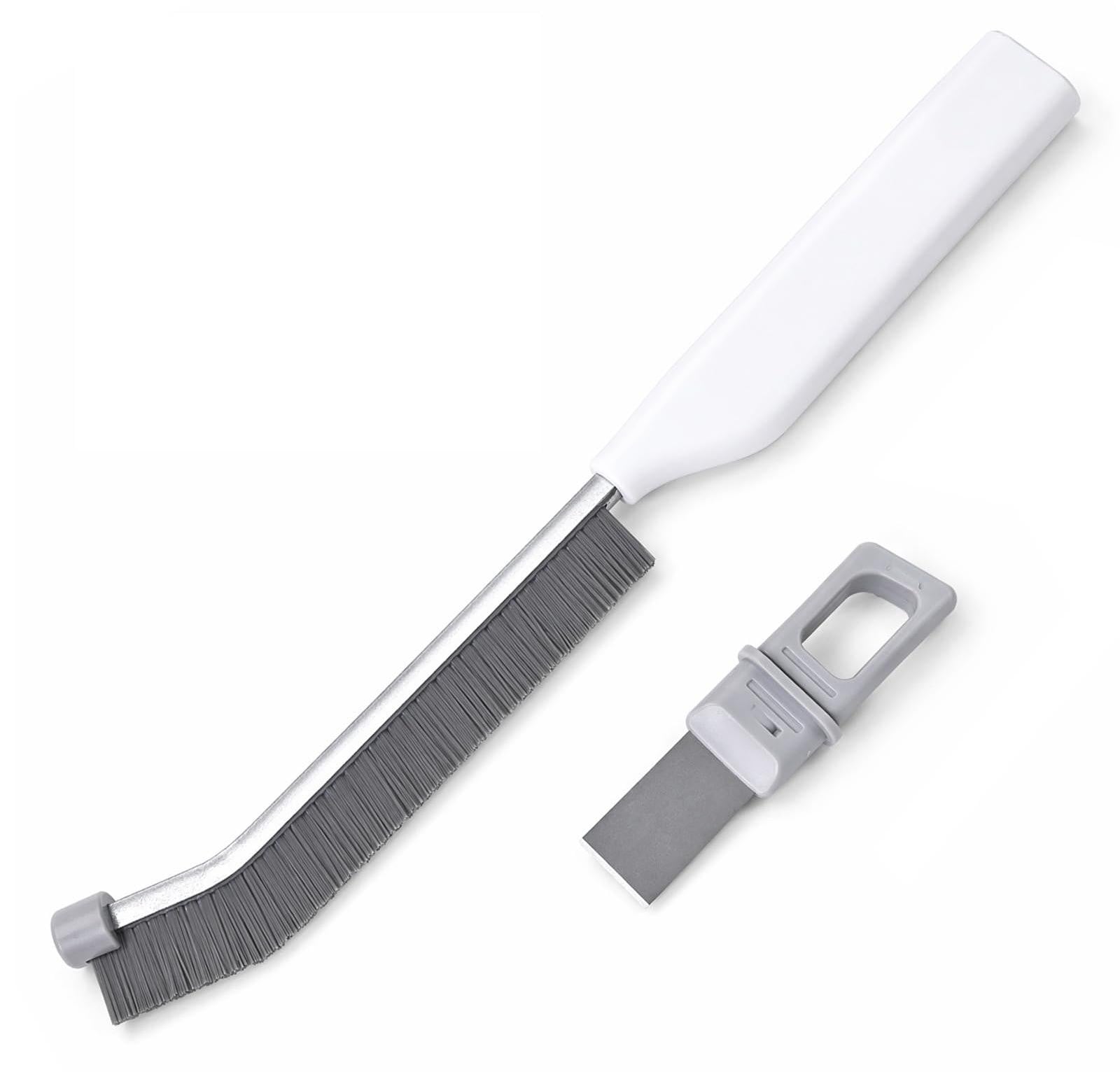 Dripio Fugenkwast 2-in-1 met schraper, set van 3, wit