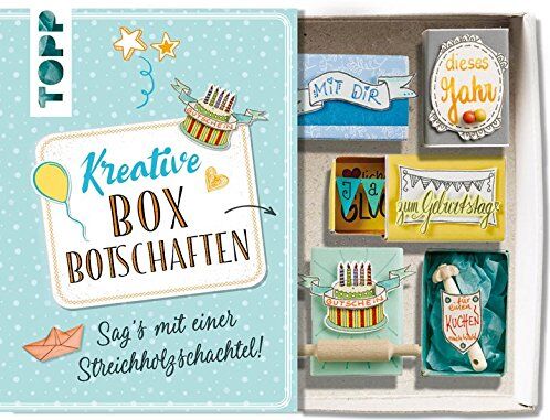 Susanne Wicke - Kreative Boxbotschaften. Sag's mit einer Streichholzschachtel: Mit hübschen Ausschneidemotiven zum Verzieren der eigenen Schachtelgrüße (kreativ.kompakt.) - Preis vom 06.10.2026 07:26:00 h