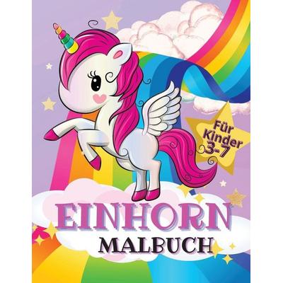 Einhorn Malbuch Für Kinder, Taschenbuch von Tom Willis Press, Tom Willis Press, 978-4-225-35009-6