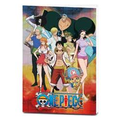 Pyramid One Piece Notebook A5 Essential: One Piece (A5, Kariert) (57975)