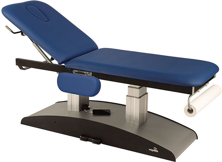 Marquesa elétrica Ecopostural: Sistema de elevação vertical com dois corpos e reposabrazos abatibles (62x188 cm)