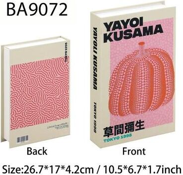 Uplift Essentials Matisse & Bauhaus Decorative Books High Definition Literary Architectural Sculpture style 3 functional (open Storage)