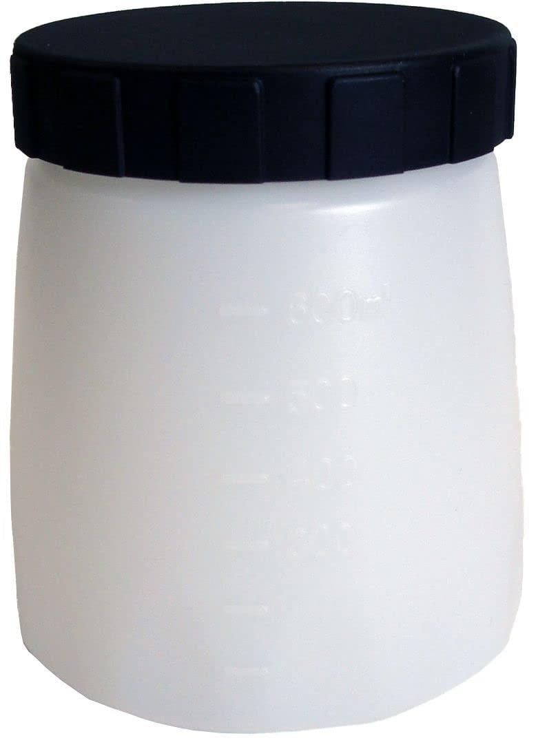 Wagner 0414906 Verfbeker met deksel, 600 ml, accessoire voor Wagner verfspuitsystemen