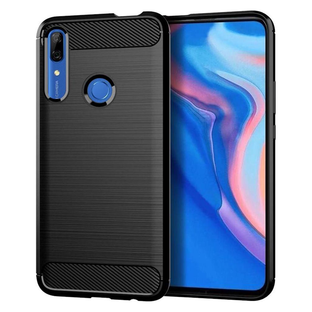 Techsuit - Carbon Silicone - Huawei P Smart Z - Black (Huawei P Smart Z) (56336883)
