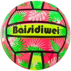 Gummiball Helle Blätter Rosa 24 cm