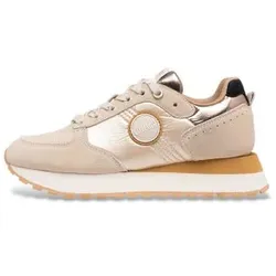 Colmar für Damen. TRAVIS-A Travis Authentic Sneaker aus Wildleder in Beige (37), 3 bis 5 cm, Schnürsenkel, Lässig