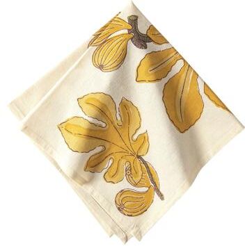 Couleur Nature Fig Napkins - Set of 6