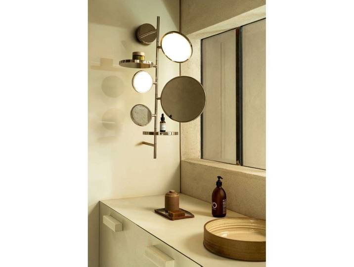 Tell Me Stories Wandleuchte Silver - DCW - Badezimmer - Metall