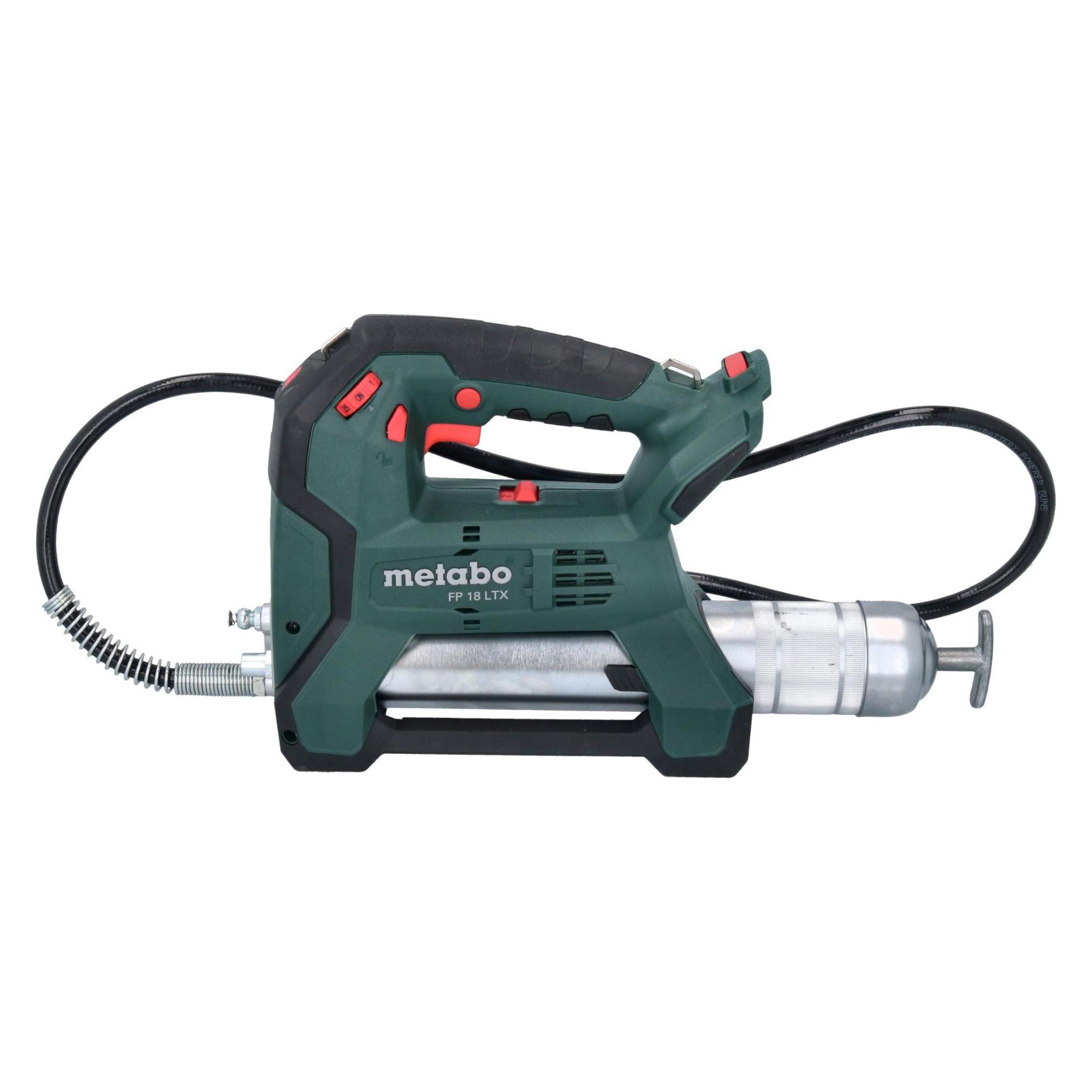 Metabo FP 18 LTX Akku Fettpresse 18 V 690 bar + 2x Akku 4,0 Ah + Ladegerät (Fettpresse) (60305431)