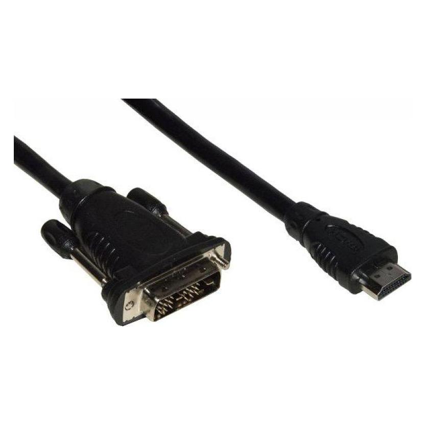 Link CAVO DVI 19PIN-HDMI 2MT M/M BK (2 m) (LKCHDVI20)
