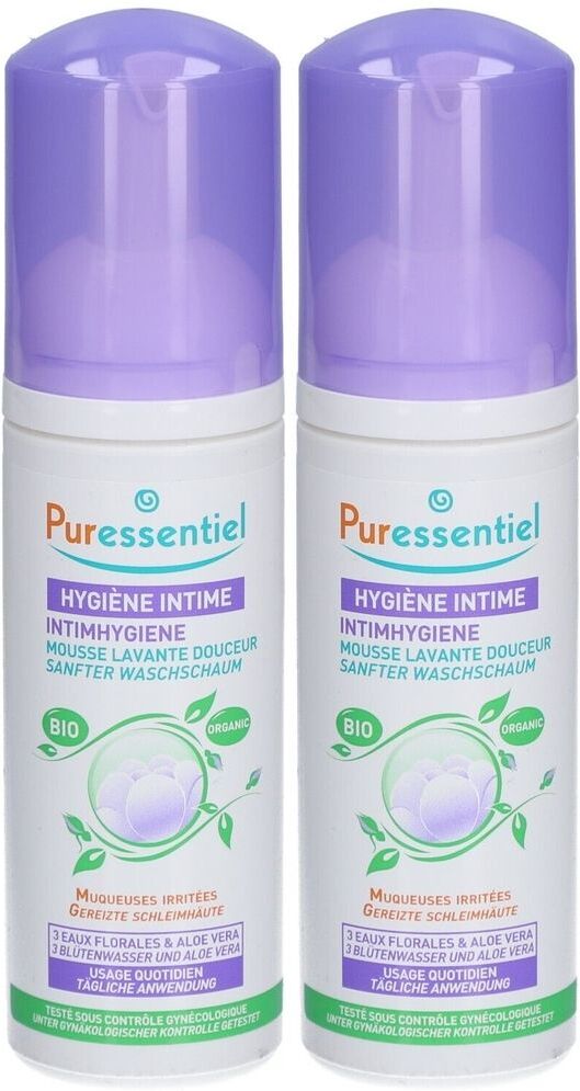 Puressentiel Intimhygiene Sanfter Wasch x2 2x150 ml Schaum
