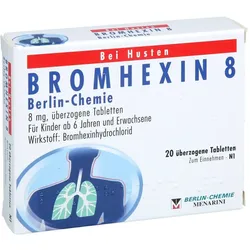 BROMHEXIN 8 Berlin-Chemie