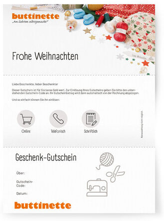 Geschenk-Gutschein