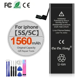 Ersatzakku für iPhone Modelle mit Einbauwerkzeug - For iPhone 5S 5C China Mainland