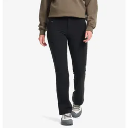 Juniper Outdoor Stretch Pants Damen Black, Größe:L - Outdoor-jeans - Schwarz