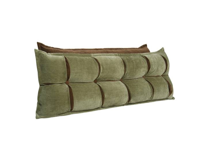 Vercart Rückenkissen Dekokissen Doppelschicht, Grün, Füllung: Polyester, 140x48x32 cm, Heimtextilien, Wohntextilien, Kissen, Zierkissen