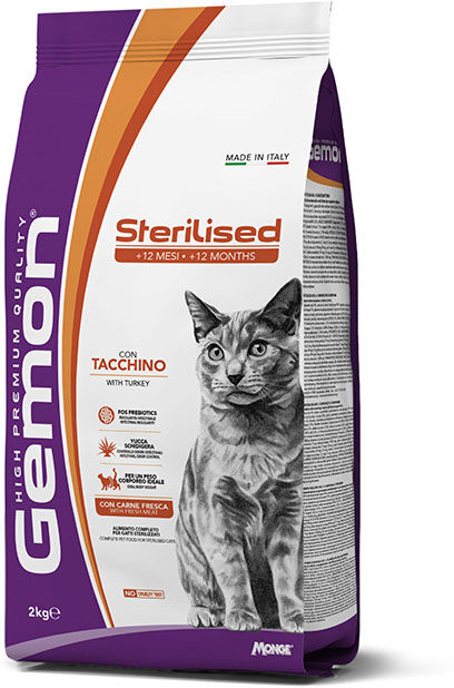 Monge & C. Gemon Sterilized Tacchino 7kg