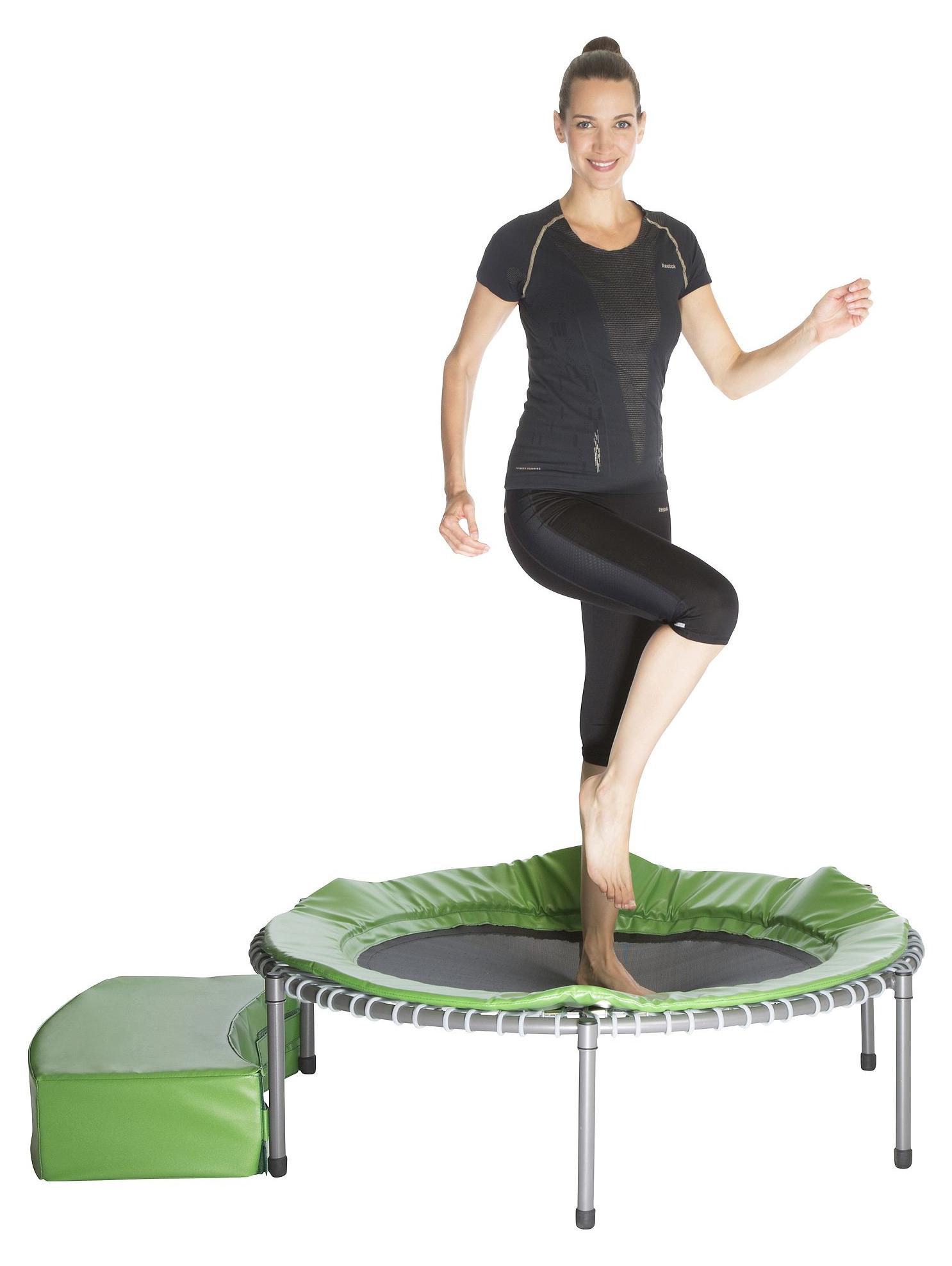 Sport-Thieme Therapietrampolin "Thera-Tramp", Metallic-Grün, 60-100 kg Körpergewicht