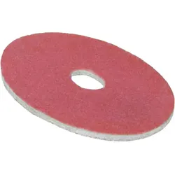 Juwex Pad rot, grob 500er Körnung, 325 mm 13 Zoll Vorbehandlung und Grobreinigung, für stark abgenutzte Böden