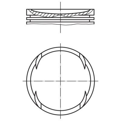 MAHLE Kolben 030 89 02