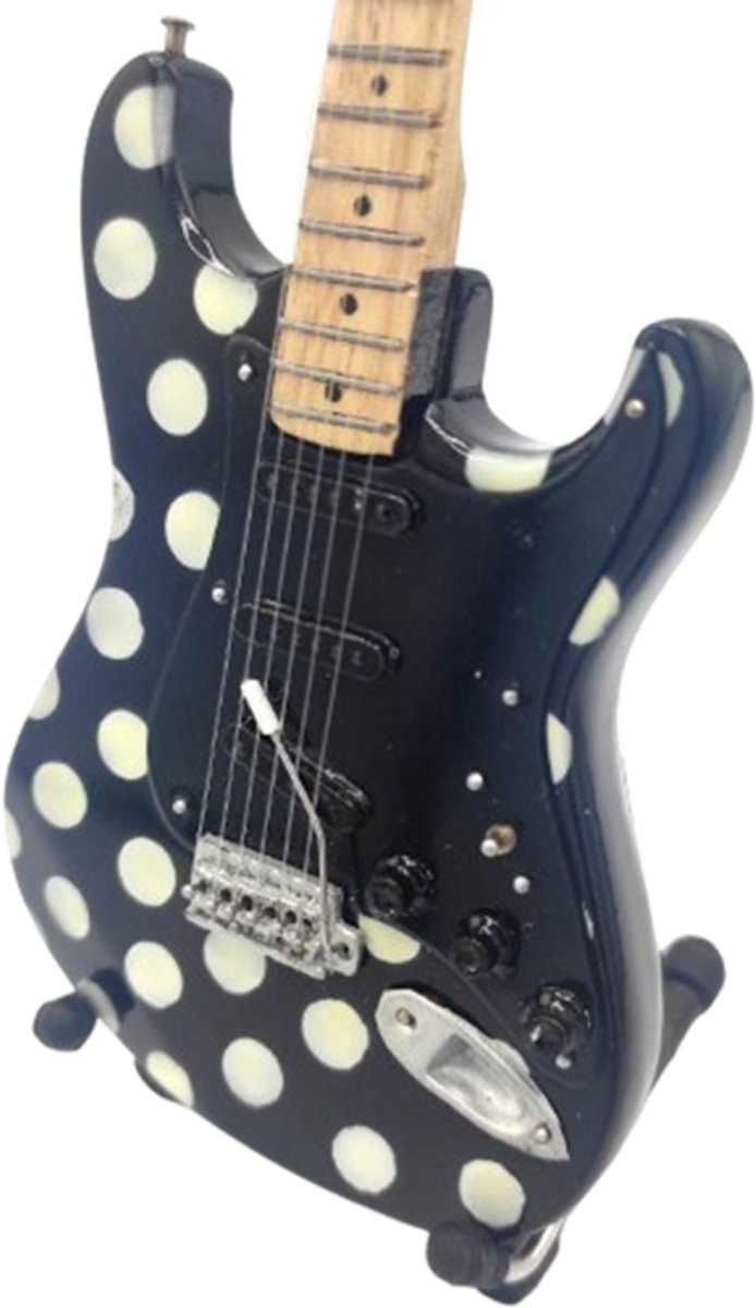 Miniatuur replica Fender Stratocaster gitaar Buddy Guy
