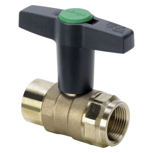 Viega Easytop Kugelhahn 3/4 M/M - Easytop, Modell 2275.2, Silikonbronze (746834)
