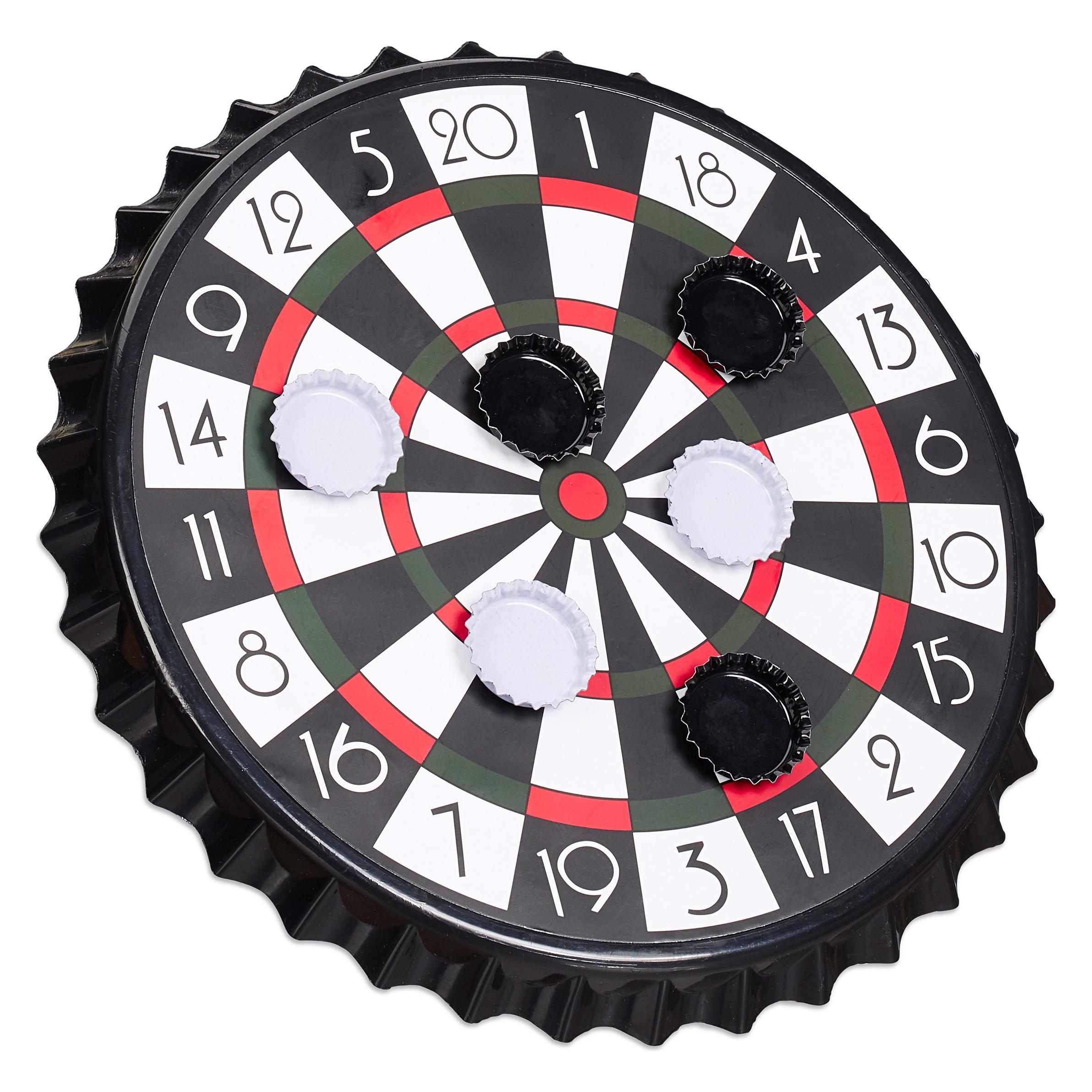 Relaxdays Kronkorken Dartscheibe (4052025235062)