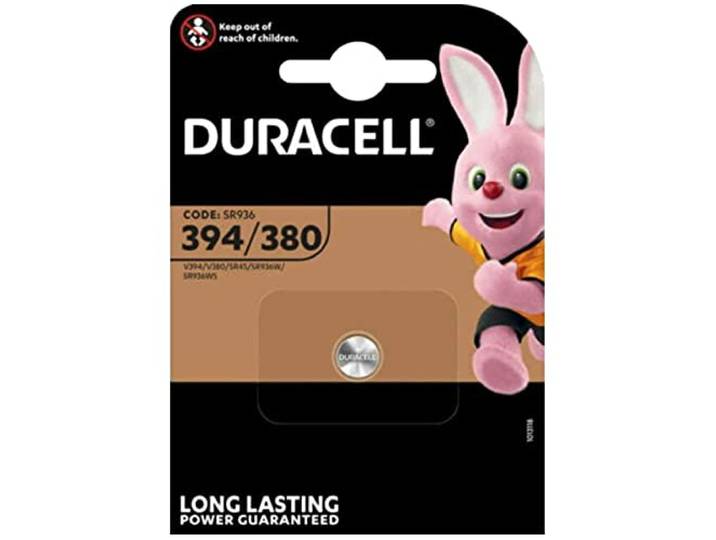 Duracell horlogebatterijen, zilveroxide, voor horloges Watch 394 SR 45