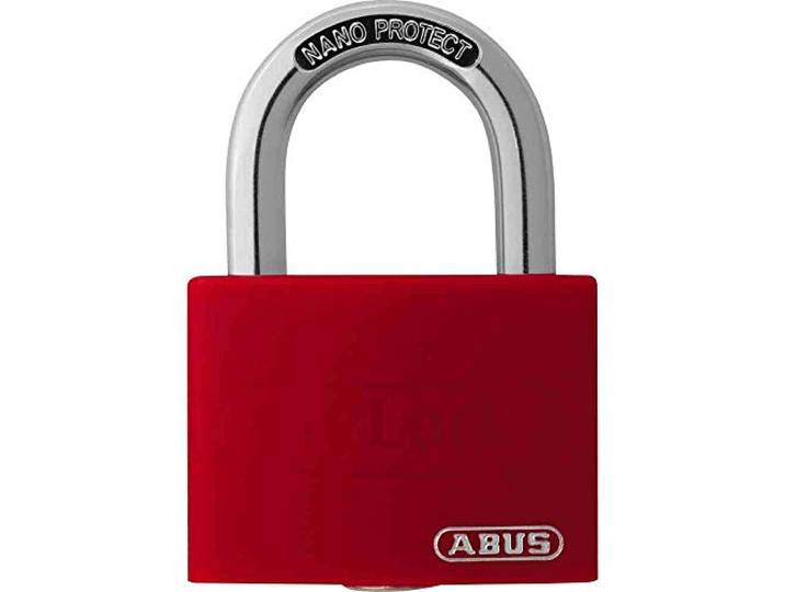 Abus 802836 hangslot, rood