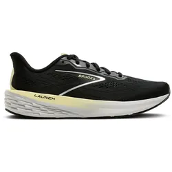 Brooks Damenlaufschuhe Launch 12, leichte Laufschuhe für Straße, schnelle Läufe und tägliches Training, Größe 38,5 - schwarz / 38,5