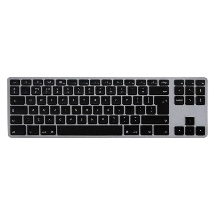 Matias Mac Tenkeyless RGB Space Gray (US, Kabelgebunden) (FK308LB-UK)