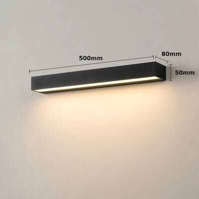 Uplifted Finds LED Outdoor Strip Wall Light Waterproof 12W 18W 30W warm White large 30w