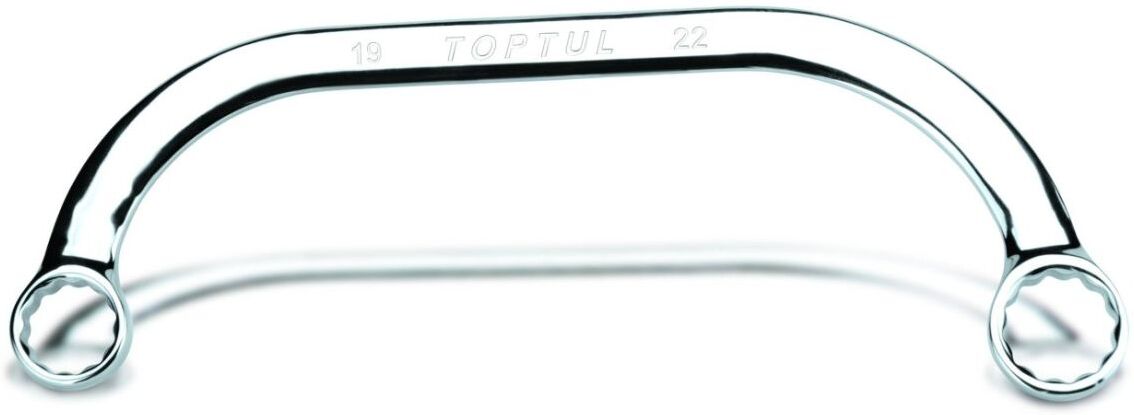 Ringschlüssel TOPTUL 10x12 mm gebogen