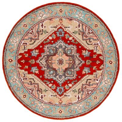 SAFAVIEH Handmade Heritage Asia Traditional Oriental Wool Rug