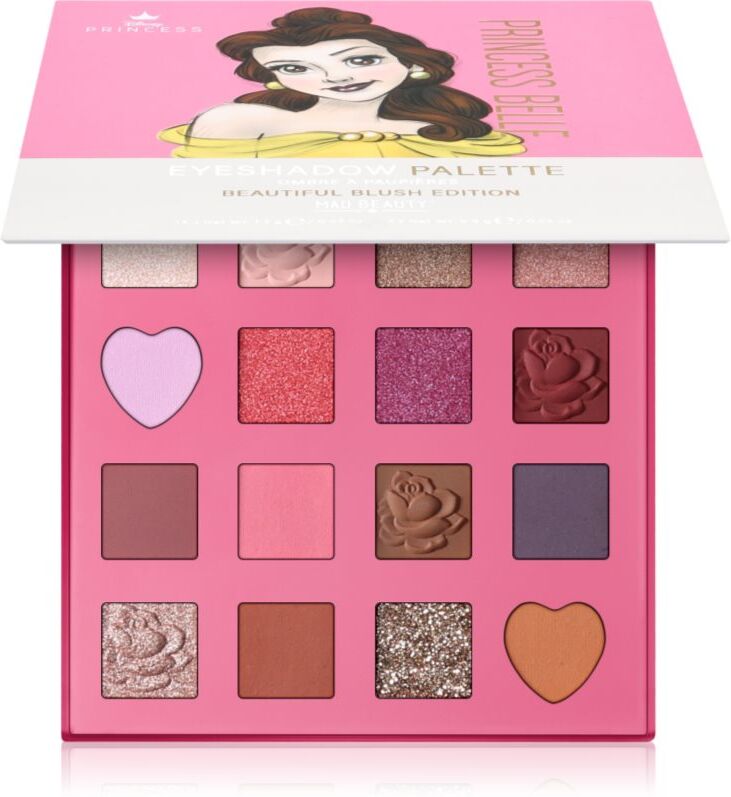 Mad Beauty Disney Princess Belle eyeshadow palette 14x1.3 g