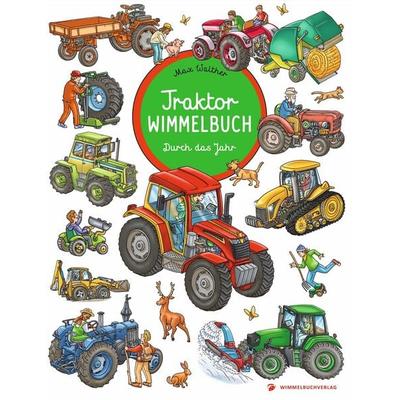 Traktor Wimmelbuch, Gebundene Ausgabe von , Adrian & wimmelbuchverlag