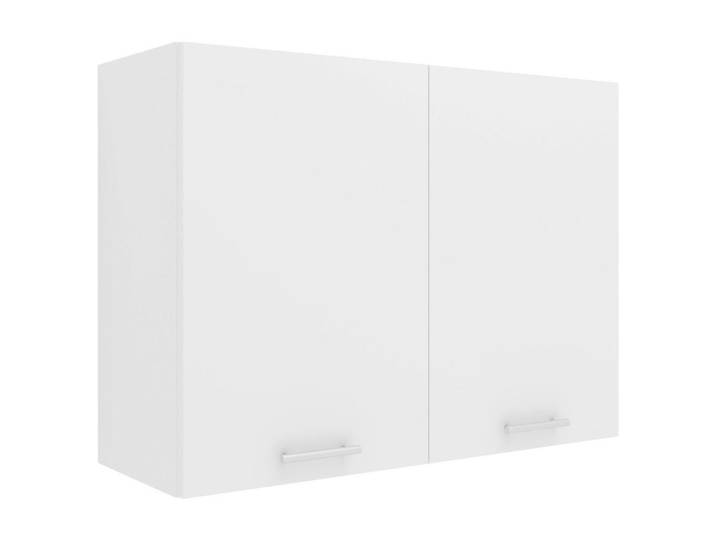 Mid.you Küchenoberschrank, Weiß, 1 Fächer, 80x60x31 cm, hängend, Küchen, Küchenmöbel, Küchenschränke, Küchenoberschränke