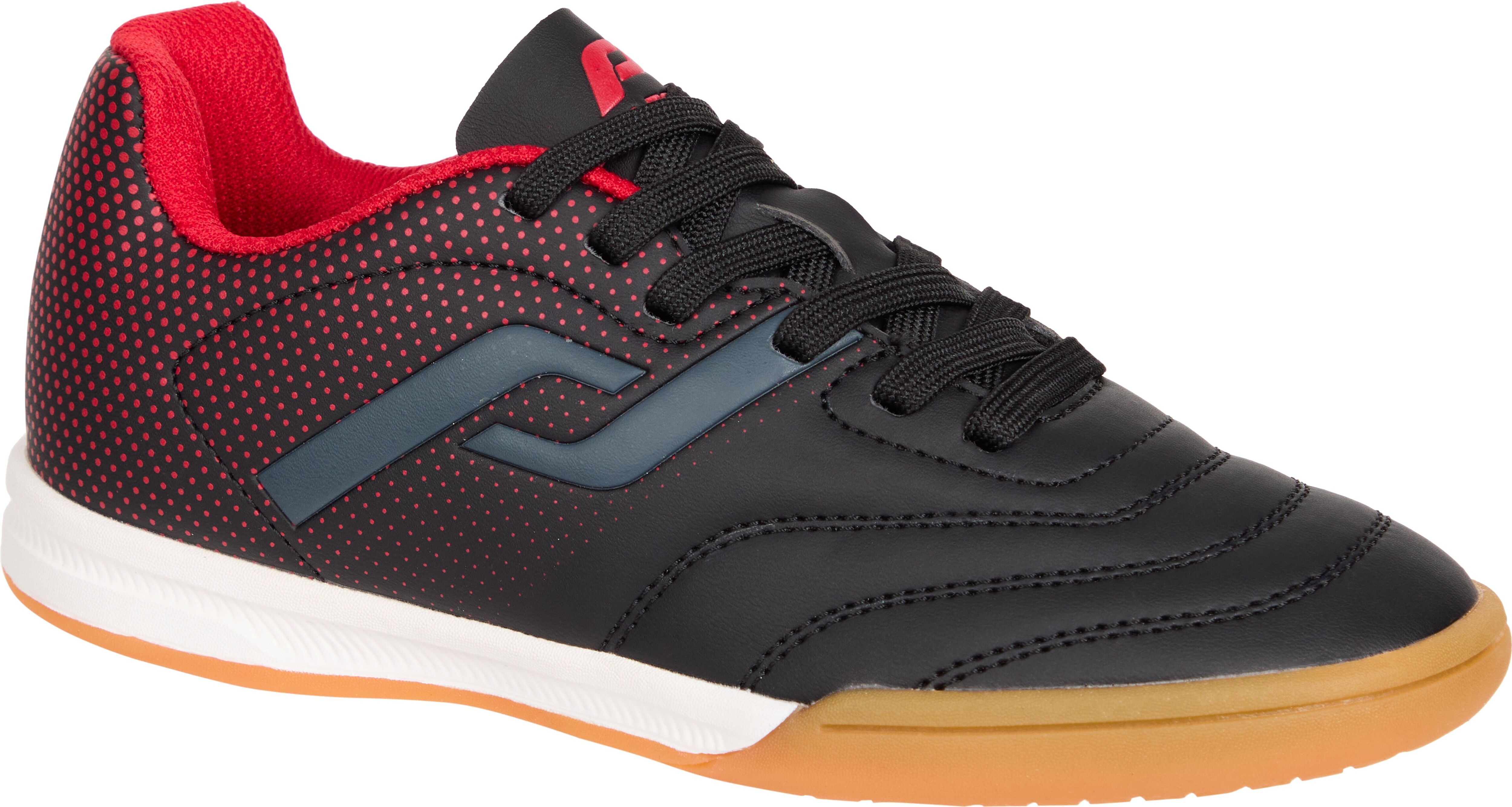 Fußballschuh PRO TOUCH "Classic VI IN JR", Damen, Gr. 29, schwarz (schwarz, rot, anthrazit), Schuhe Fußballschuh, für Halle und Straße