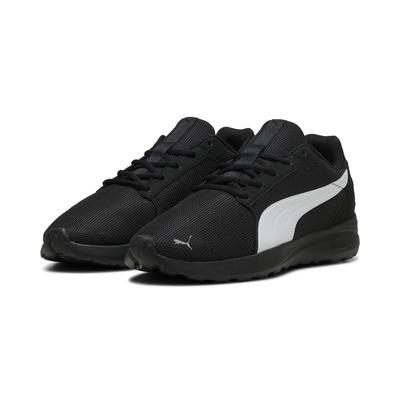 Sneaker PUMA "SOFTRIDE Cosmic Sneakers Erwachsene", Damen, Gr. 38, schwarz-weiß (schwarz, weiß), Obermaterial: Synthetik, Textil. Futter: Textil. Innensohle: Textil. Laufsohle: Synthetik, Schuhe Sneaker