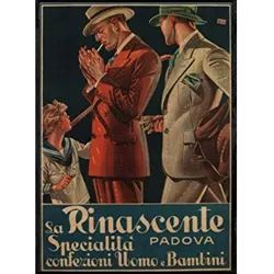 POSTER La Rinascente Padova A3 Rahmenlos