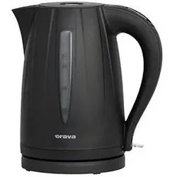 Orava VK-3727 schwarz / Wasserkocher / Volumen 1,7 l / 2200 W, Wasserkocher, Schwarz