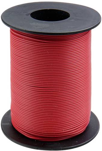 Donau Elektronik 125-S50-0 Litze 1 x 0.25mm² Rot 50m