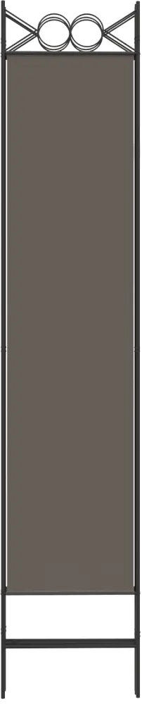 Marlow Home Co. Casida Folding Room Divider Grey 240 x 200 cm