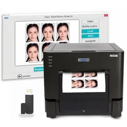 DNP ID Flex Thermosublimationsdrucker (ID 600/USB Dongle/Lizenz ID+)