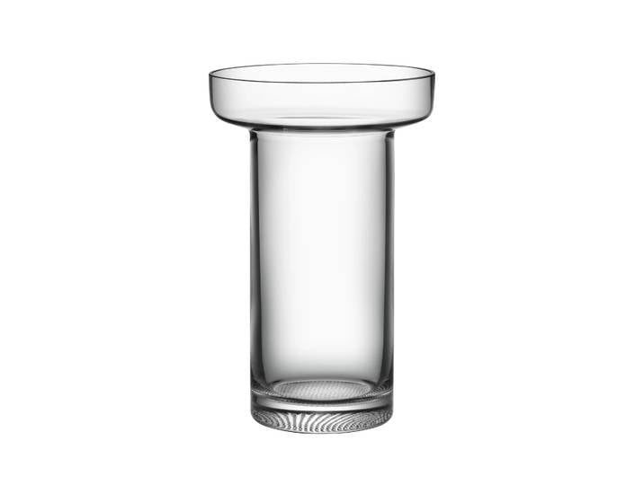 Kosta Boda Vase Limelight Rose 23cm Transparent