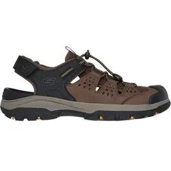 SKECHERS Herren Sandalen TRESMEN-MENARD, Größe 45 in Braun Braun